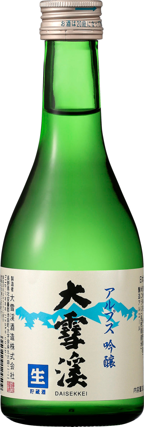 大雪溪酒造 - アルプス吟釀 Alps Ginjo 生貯蔵 300ml